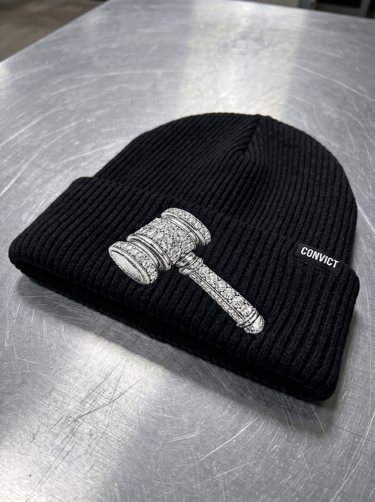 The Diamond Gavel Beanie